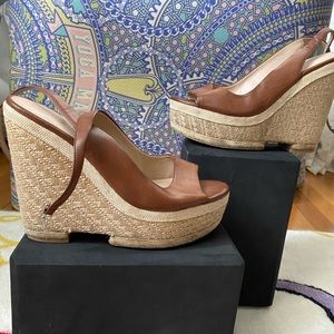 Zara wedge heels